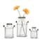 Hello Honey® Glass Vase in Metal Stand with Metal Frog Lid